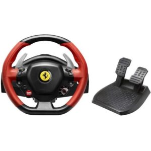 Buy with crypto THRUSTMASTER Volant FERRARI 458 SPIDER Racing Wheel - Xbox One-1