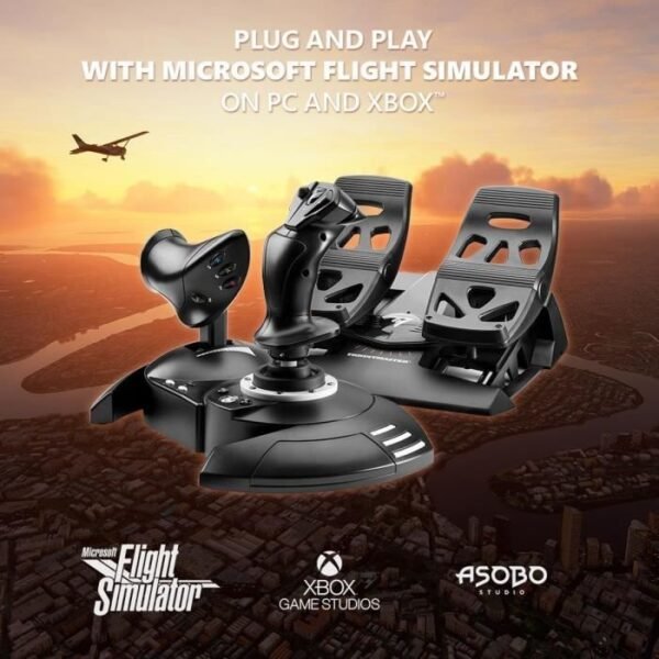 Buy with crypto Complete Flight Simulation Kit - THRUSTMASTER - T. Flight Full Kit X - Xbox One / Xbox Series X and S / Windows 10-2