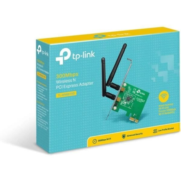 Buy with crypto TP-LINK EXPRESS PCI Adapter N300 WN881ND-3