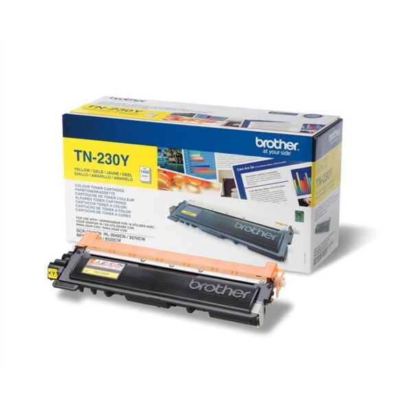 Buy with crypto Brother TN-230Y Toner Laser Jaune (1400 pages)-1