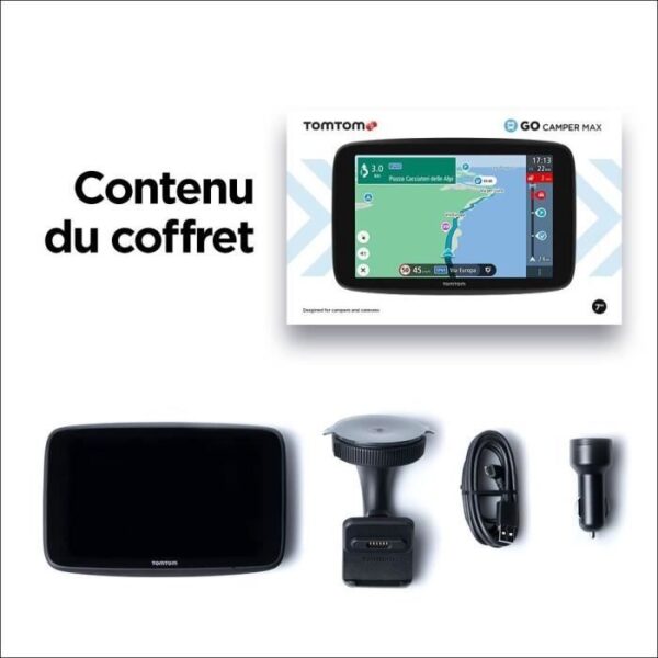 Buy with crypto TOM TOM - GPS GO Camper Max Motorhome and Caravan - HD 7 screen - World Cartography-3