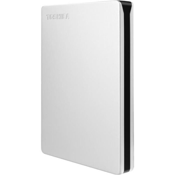 Buy with crypto External hard drive - Toshiba - Canvio Slim - 2 to - Silver-2