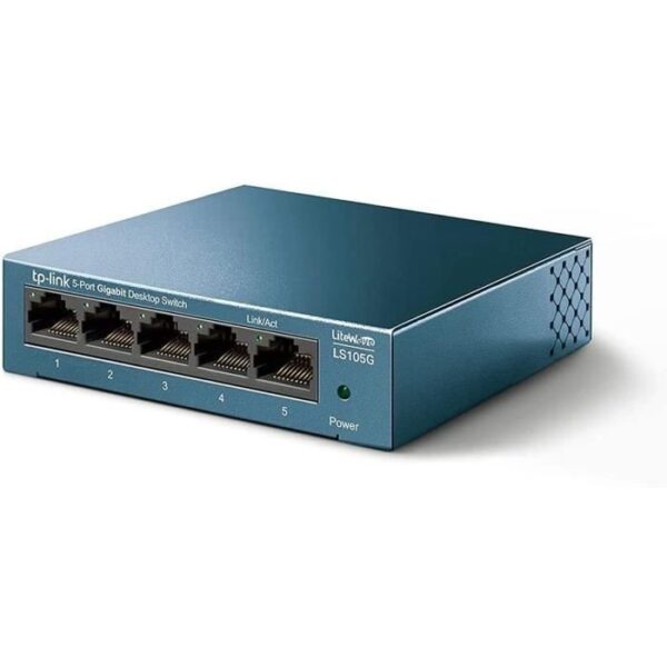 Buy with crypto TP-Link LS105G 5 port Ethernet switch 10/100/1000 Mbps-1