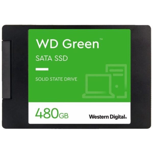 Buy with crypto WESTERN DIGITAL - Green - Internal Solid State Drive - 480 GB - 2.5 - WDS480G3G0A-2