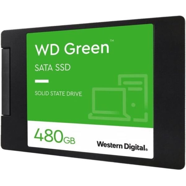 Buy with crypto WESTERN DIGITAL - Green - Internal Solid State Drive - 480 GB - 2.5 - WDS480G3G0A-3