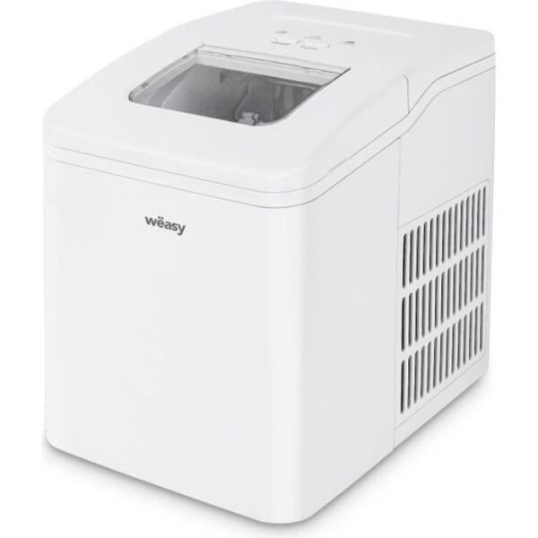 Buy with crypto WEASY IGLOO8 - Ice maker - 12kg - 1.5L water tank - 120W - Removable tray - Automatic cleaning - 9min cycle-1