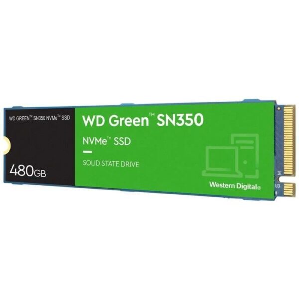 Buy with crypto WESTERN DIGITAL - Green SN350 - Internal Solid State Drive - 480 GB - M.2 - WDS480G2G0C-2