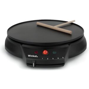 Buy with crypto WINKEL GOO30 Electric Crepiere - Black-1