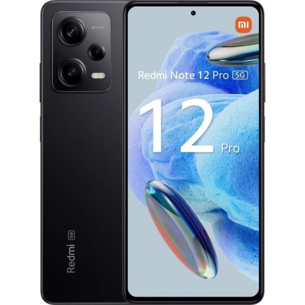 Buy with crypto Xiaomi Redmi Note 12 Pro 128GB 5G Black-1