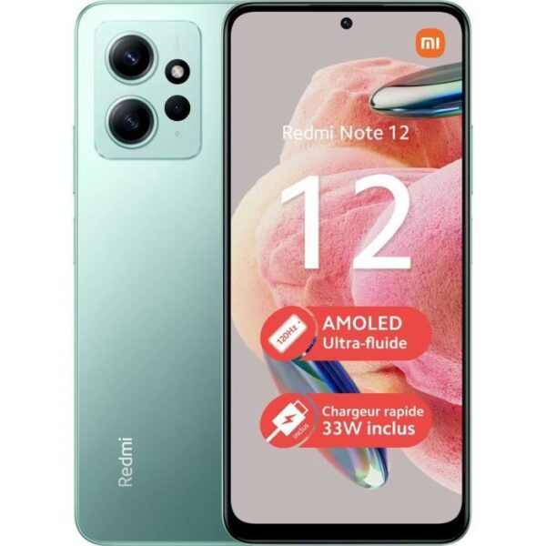 Buy with crypto Xiaomi Redmi Note 12 128GB 4G green-1