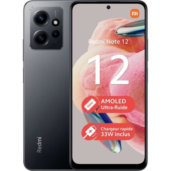 Buy with crypto Xiaomi Redmi Note 12 128GB 4G Gray-1