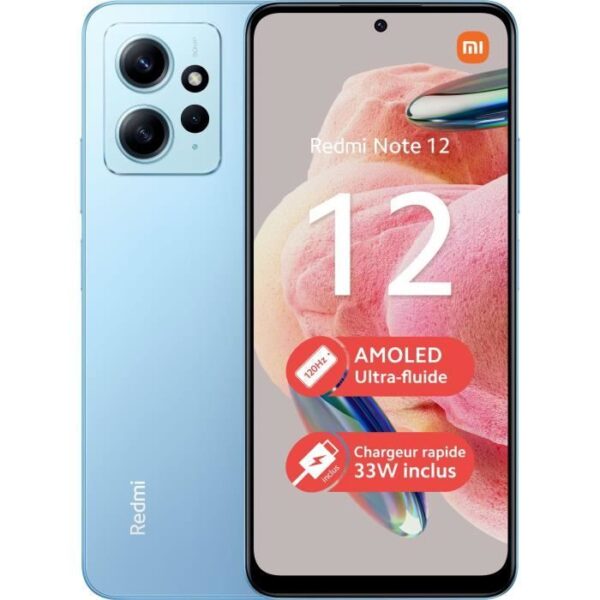 Buy with crypto Xiaomi Redmi Note 12 128GB 4G Blue-1