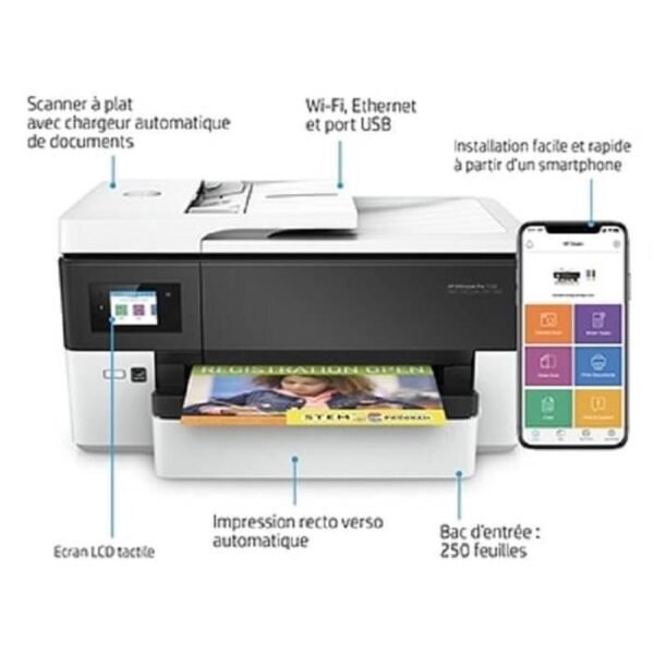 Buy with crypto HP All-In-One Printer - OfficeJet Pro 7720 - A3 Size-2
