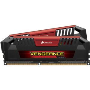 Buy with crypto CORSAIR PC Memory DDR3 - Vengeance PRO 16 GB (2 x 8 GB) - 1600 MHz - CASE 9 - Red (CMY16GX3M2A1600C9R)-1