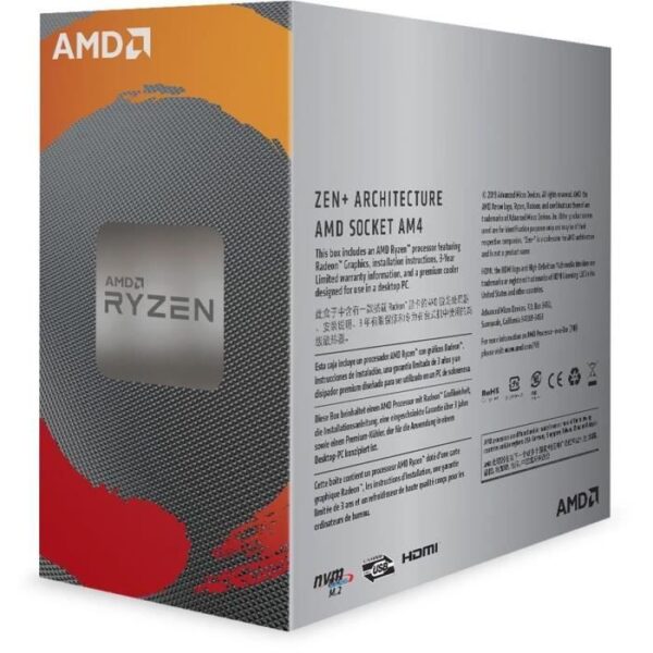 Buy with crypto AMD Processor Ryzen 3 3200G Wraith Stealth cooler-3