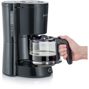 Buy with crypto Severin ka4815 type filter type - black - 1000 W - 1.4 l - up to 10 cups-1