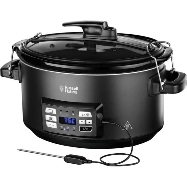 Buy with crypto 3en1 russell hobbs 25630-56 mijotor - Vacuum function - Low temperature cooking - Temperature probe - Slow cooking-1